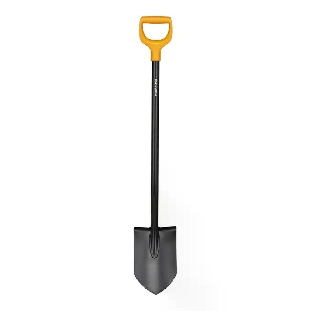 Fiskars 1003455 Solid Vanga a Punta per Terreni Duri e Sassosi Lama Acciaio al Boro Manico a D 117 cm 1