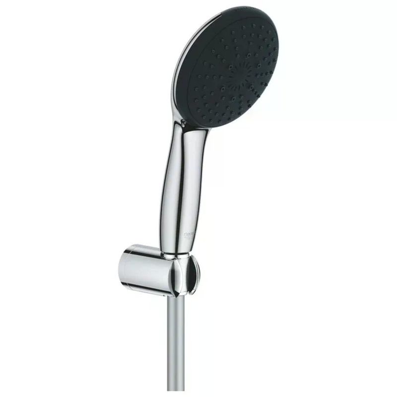GROHE Vitalio Start 110 set doccino cromato a 3 getti con supporto e flessibile 175 cm