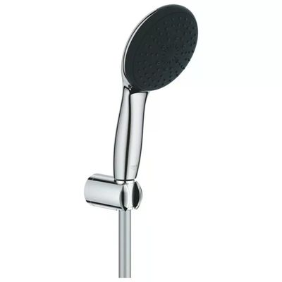 GROHE 27957001 Vitalio Start 110 Set doccino 3 getti Rain Jet Massage con supporto murale e flessibile
