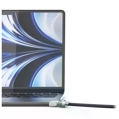 Compulocks MBALDG04KL Adattatore di sicurezza Ledge Per MacBook Air M2-M3 13'' Argento