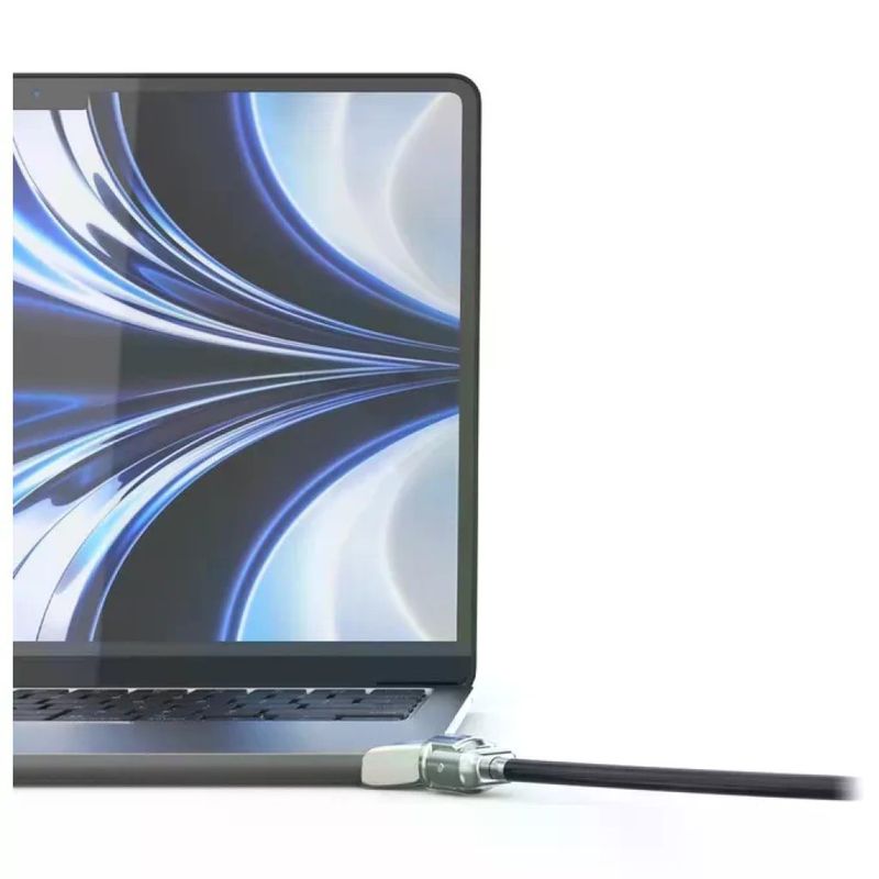 Compulocks MBALDG04KL Adattatore di sicurezza Ledge Per MacBook Air M2-M3 13'' Argento