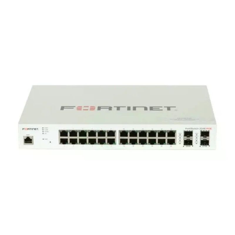Fortinet FortiSwitch 224E-POE Switch Gestito 24 Porte Gigabit PoE
