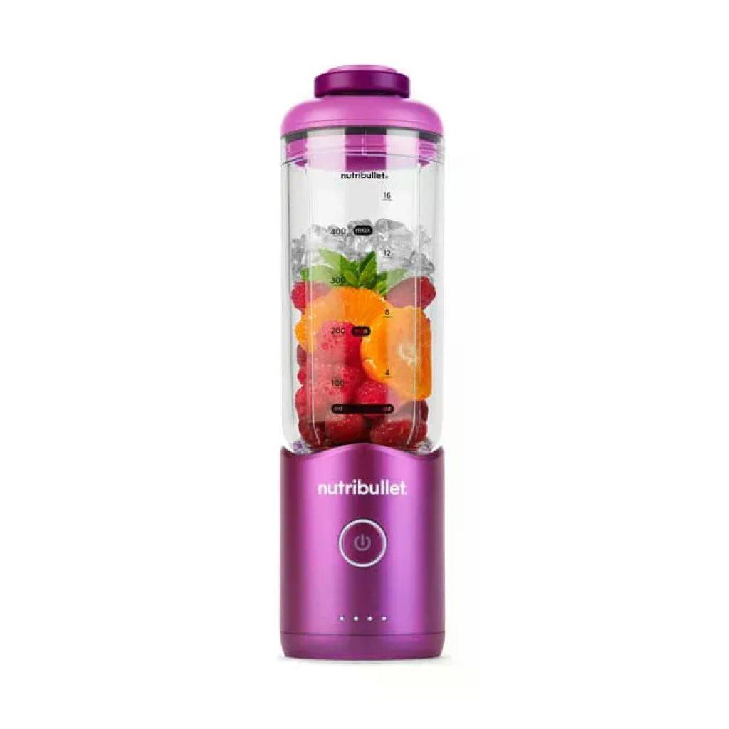 NutriBullet Flex NBP013VT Frullatore Portatile Viola, 0,59 L, 100 W, USB-C NutriBullet Flex NBP013VT Frullatore Portatile Viola, 0,59 L, 100 W, USB-C