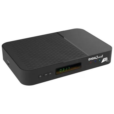 Digiquest RICD1247 AX3 Decoder Combo 4K UHD con Android TV e Smartcard tivùsat