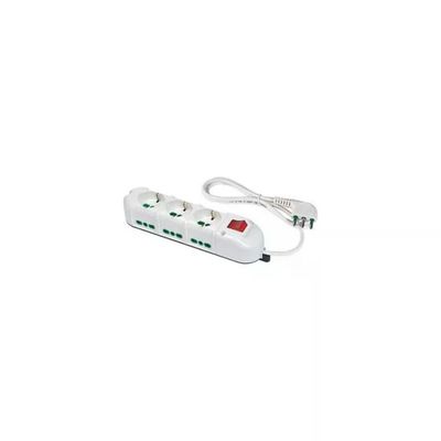 FME Fanton 42122 Multipresa TRIAX 3 prese bipasso Schuko 6 prese laterali 1 5m cavo spina a squadra FME Fanton 42122 Multipresa TRIAX 3 prese bipasso Schuko 6 prese laterali 1 5m cavo spina a squadra
