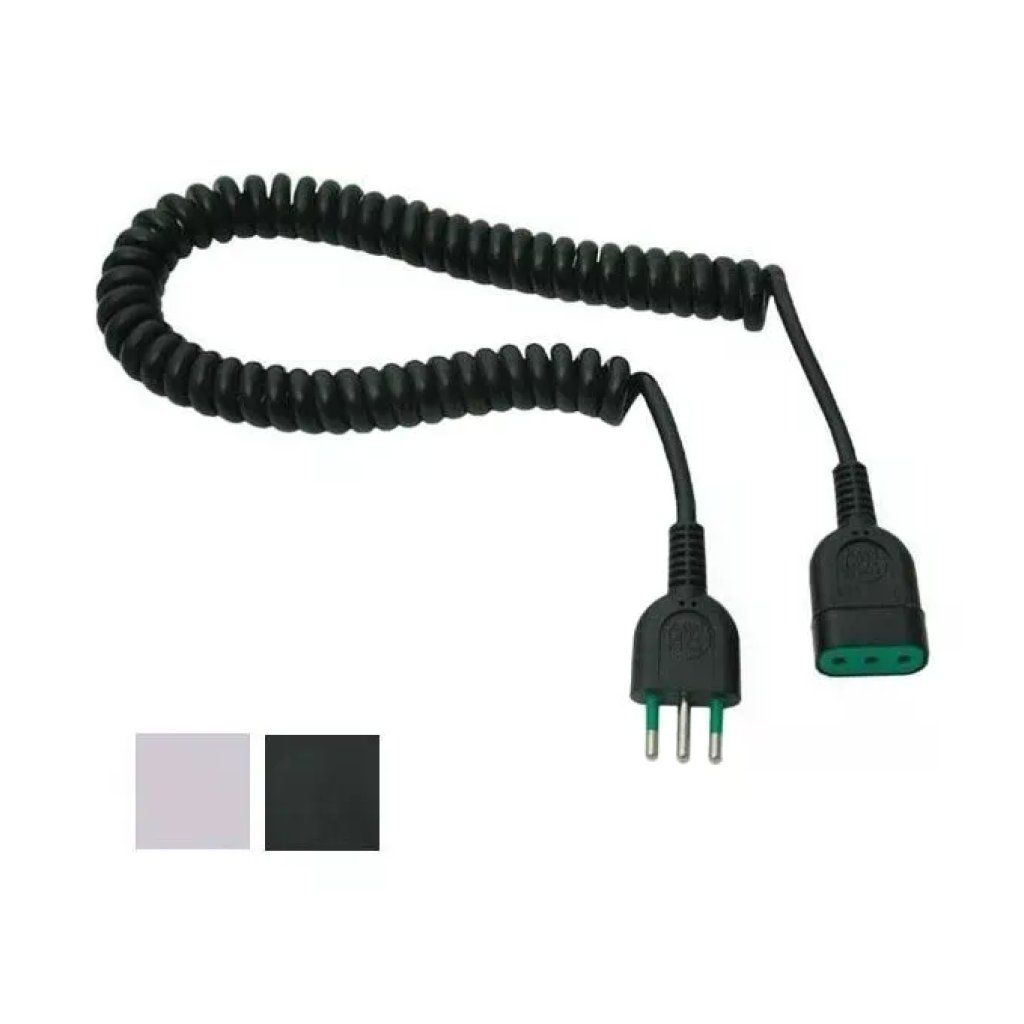 FME Prolunga Elettrica Estensibile 3 m, 3×0,75 mm², Bianca