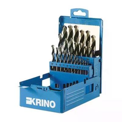 KRINO VISIDEX Set 25 Punte HSS-G Rettificate 1–13 mm KRINO VISIDEX Set 25 Punte HSS-G Rettificate 1–13 mm