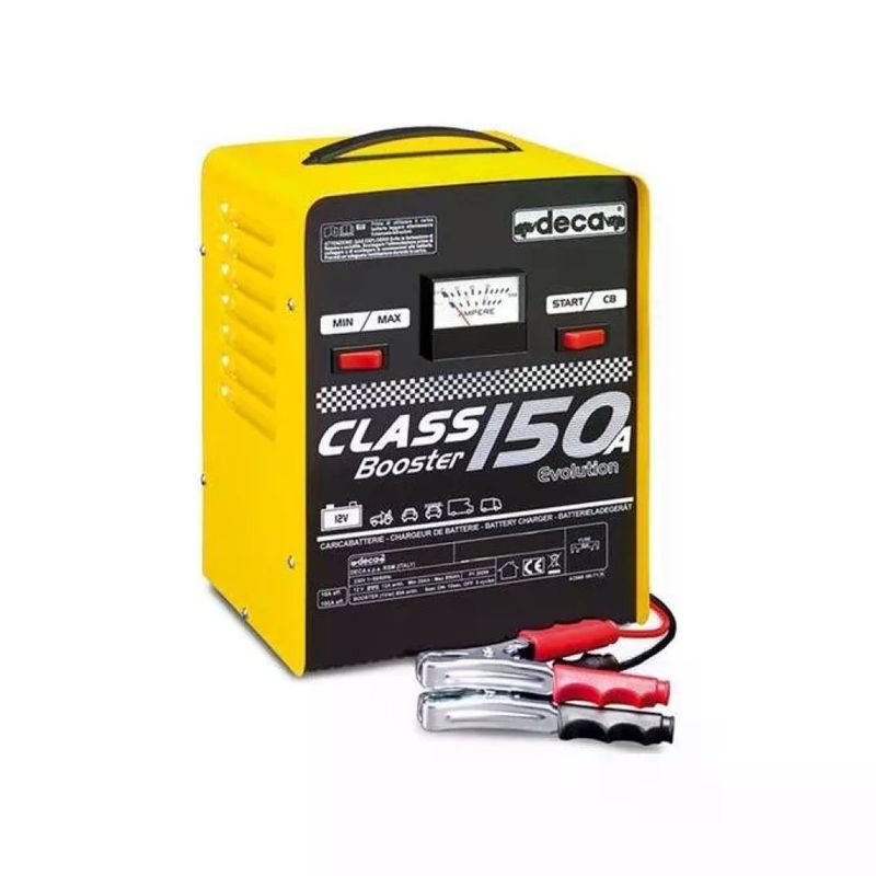 DECA Class Booster 340600 Caricabatterie e Avviatore 12V 18A