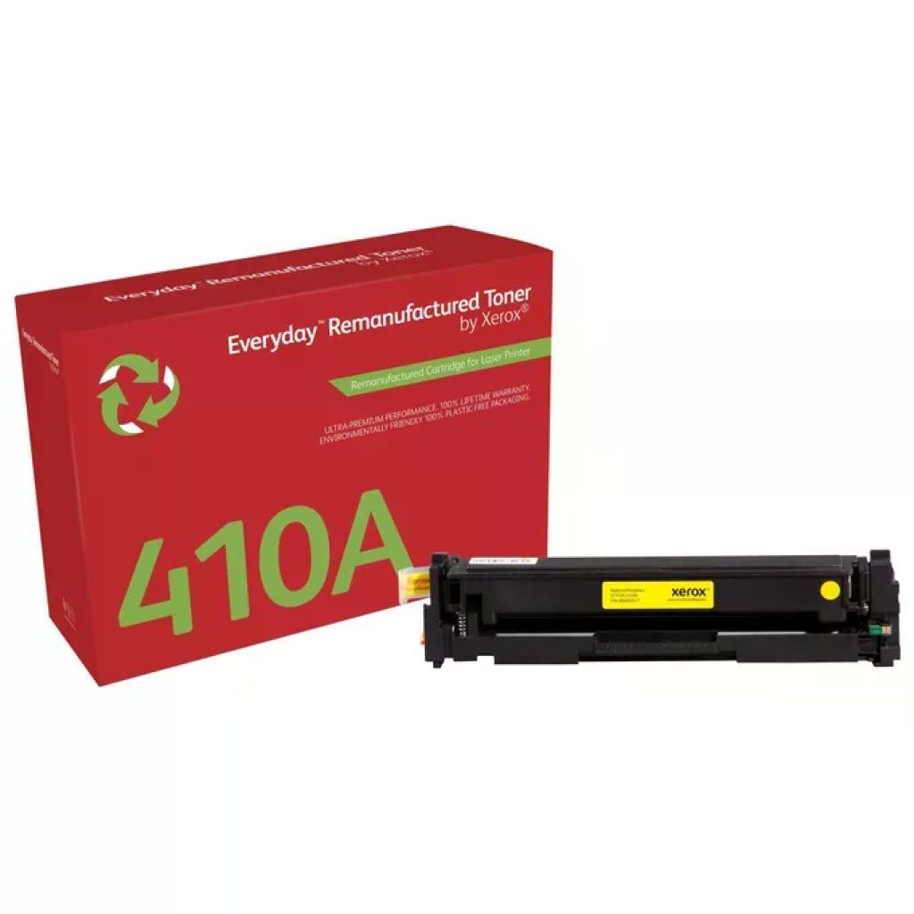 Xerox 006R03517 Everyday Toner Compatibile HP 410A CF412A Resa 2300 Pagine Rigenerato colore Giallo Xerox 006R03517 Everyday Toner Compatibile HP 410A CF412A Resa 2300 Pagine Rigenerato colore Giallo