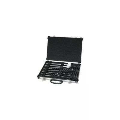 Makita D-42444 Set Punte e Scalpelli SDS-Plus 17 Pezzi Valigetta Alluminio Foratura Calcestruzzo