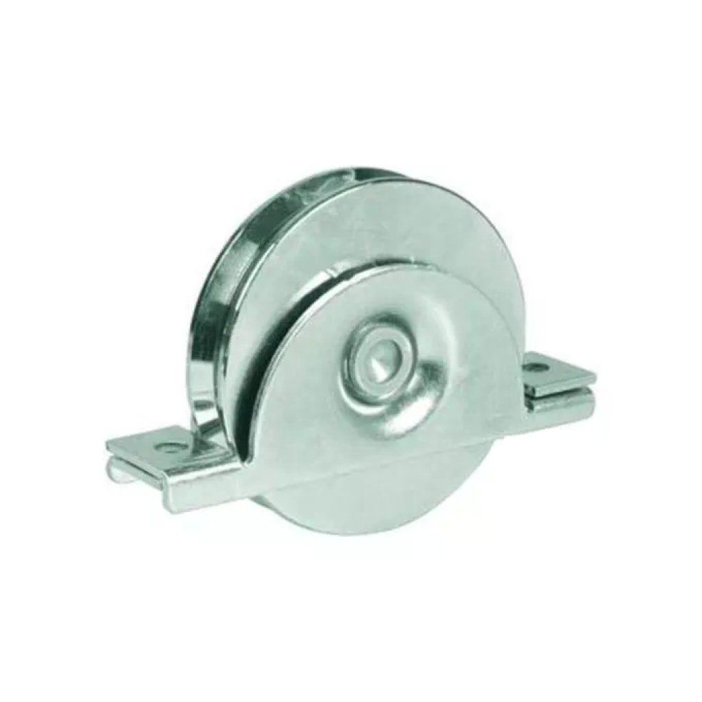VIGOR-BLINKY Ruota per Cancello con Gola U-20 120 mm e Supporto
