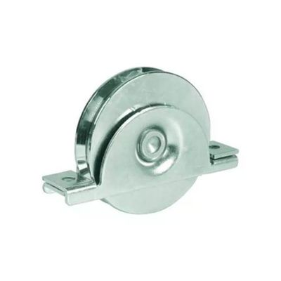 VIGOR-BLINKY Ruota per Cancello con Gola U-20 120 mm e Supporto