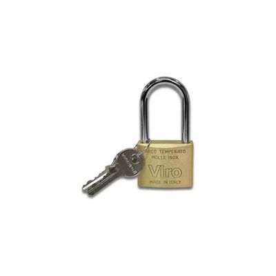 VIRO 312 Lucchetto in Ottone con Arco da 40 mm