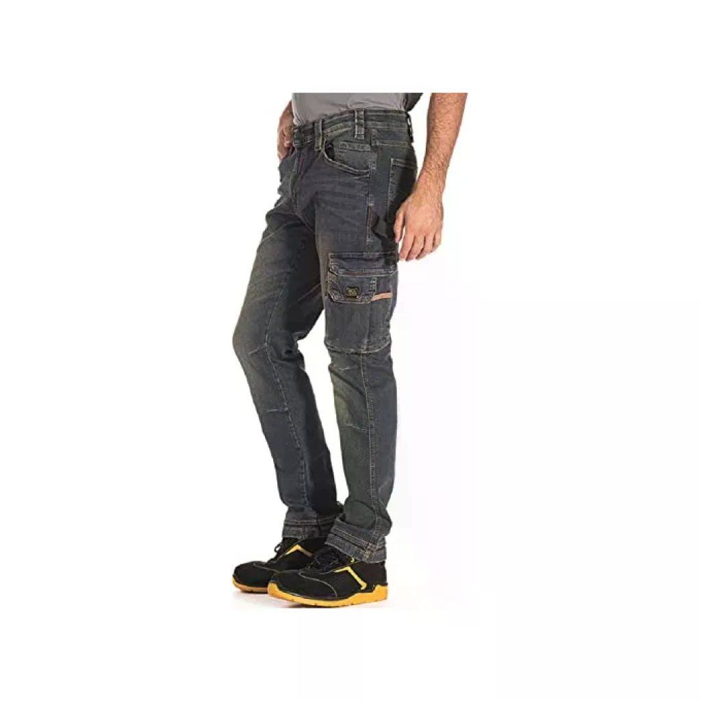 Rica Lewis Jobdy Jeans da Lavoro Multitasche Denim Vintage – Taglia 48 Rica Lewis Jobdy Jeans da Lavoro Multitasche Denim Vintage – Taglia 48