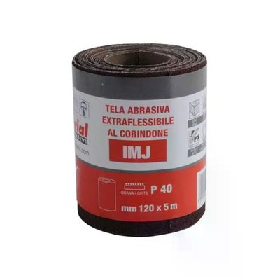 Imperial Tela Abrasiva Resinata P40, 120 mm x 5 m