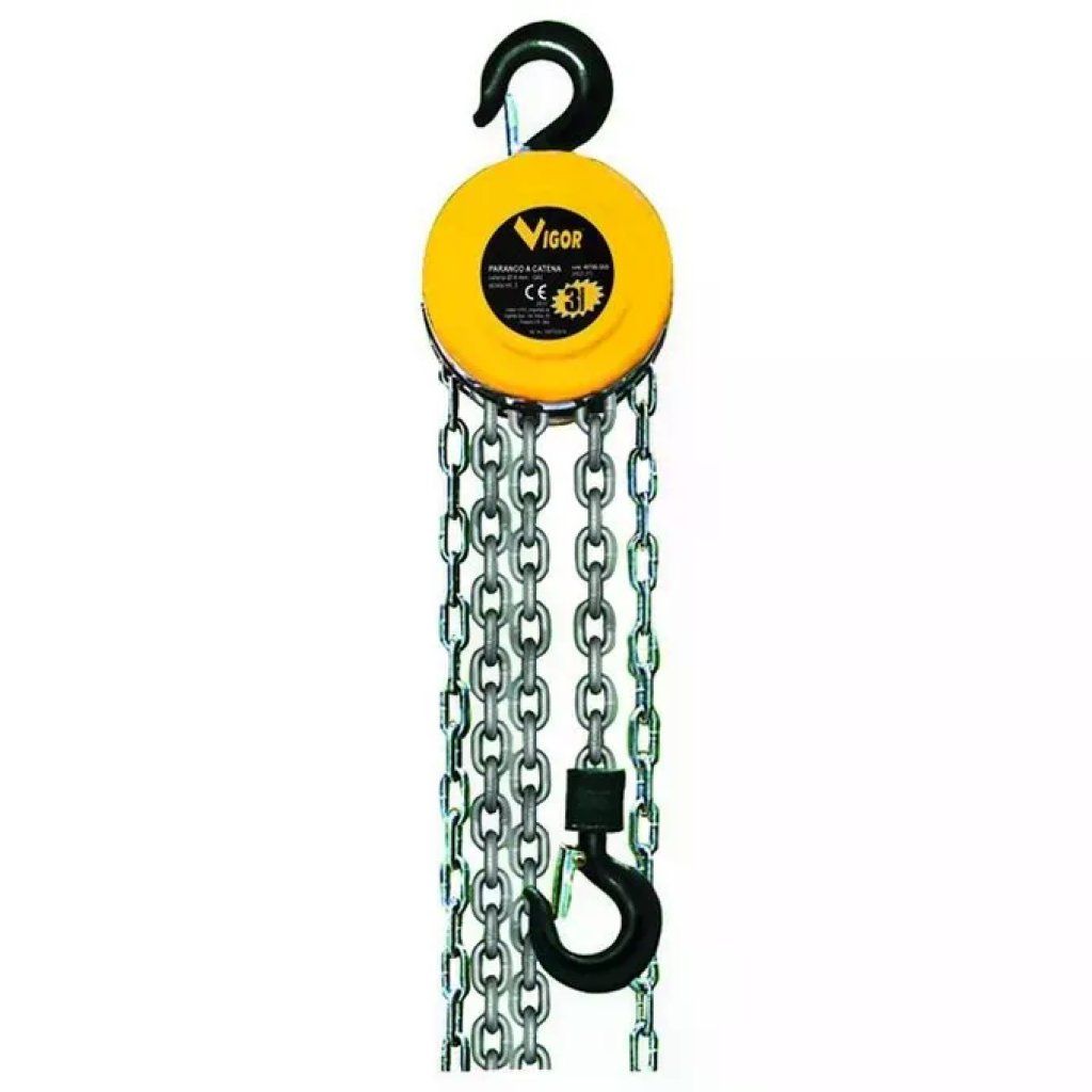 VIGOR-BLINKY Vigor VPC-2T Paranco manuale a catena 2 t, alzata 2,5 m