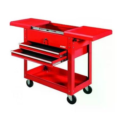 VIGOR-BLINKY Stedy Carrello Portautensili in Acciaio, 2 Cassetti, 4 Ruote, 70,5 × 37 × 83 cm, Nero VIGOR-BLINKY Stedy Carrello Portautensili in Acciaio, 2 Cassetti, 4 Ruote, 70,5 × 37 × 83 cm, Nero