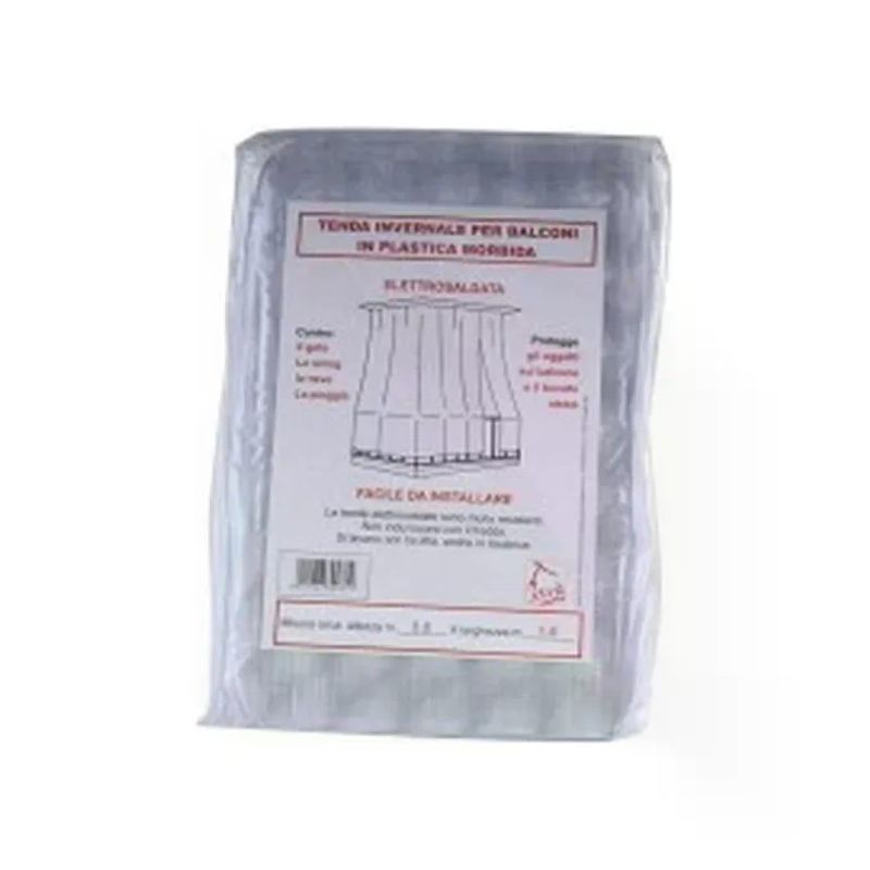 XTRA Tenda da balcone in PVC bianco 350 × 250 cm