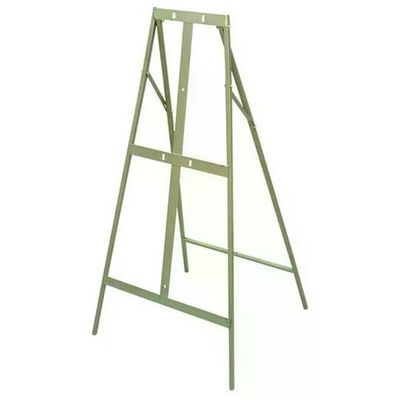 VIGOR-BLINKY 796510 Cavalletto per Segnaletica Stradale, 4 Piedi, 112 cm, Nero