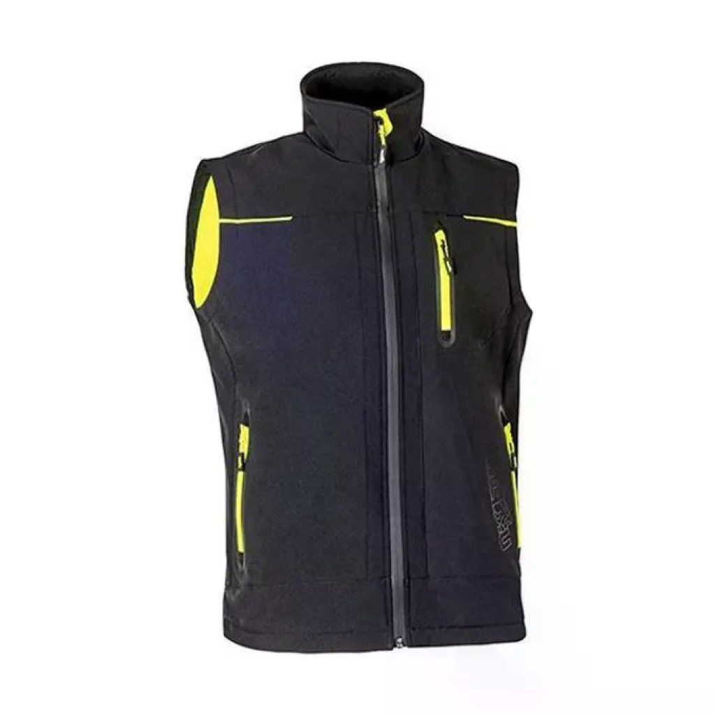 U-Power Universe Gilet Softshell da Lavoro U-Tex – Black Carbon, Taglia L U-Power Universe Gilet Softshell da Lavoro U-Tex – Black Carbon, Taglia L