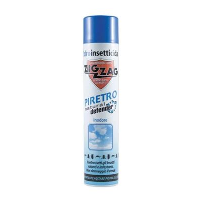 EBANO Zig Zag 693 Idroinsetticida Spray al Piretro Naturale, Inodore, 500 ml EBANO Zig Zag 693 Idroinsetticida Spray al Piretro Naturale, Inodore, 500 ml