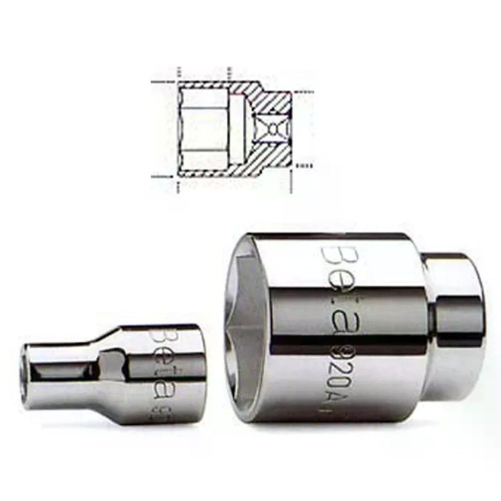 Beta 920A Bussola Esagonale 32 mm, Attacco 1/2″