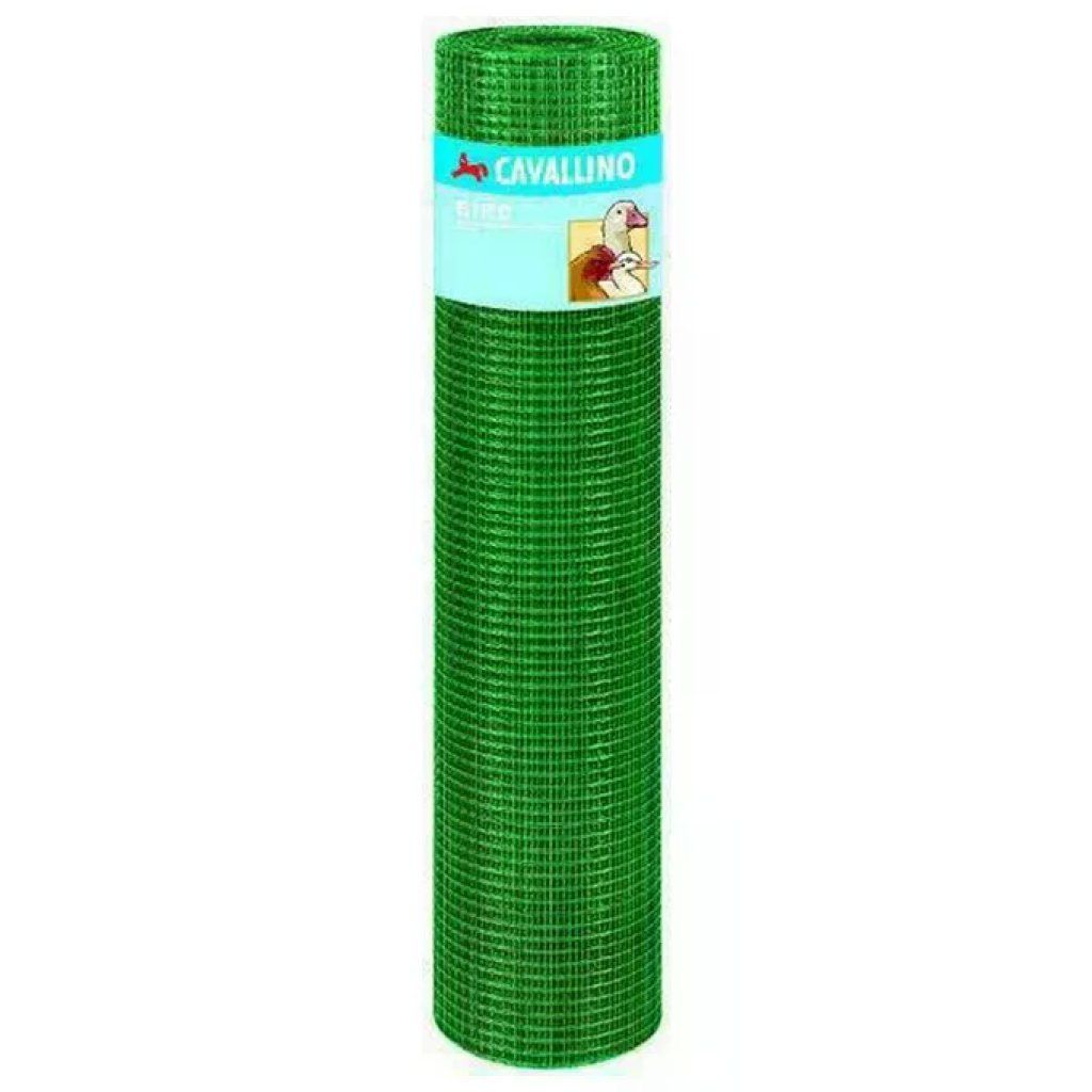 VIGOR-BLINKY Vigor Blinky Rete Verde in Plastica per Uccelli, Maglia 12,7 x 12,7 mm, Altezza 100 cm