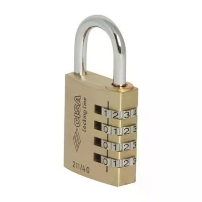 CISA 21190 Lucchetto a combinazione in ottone, 40 mm CISA 21190 Lucchetto a combinazione in ottone, 40 mm