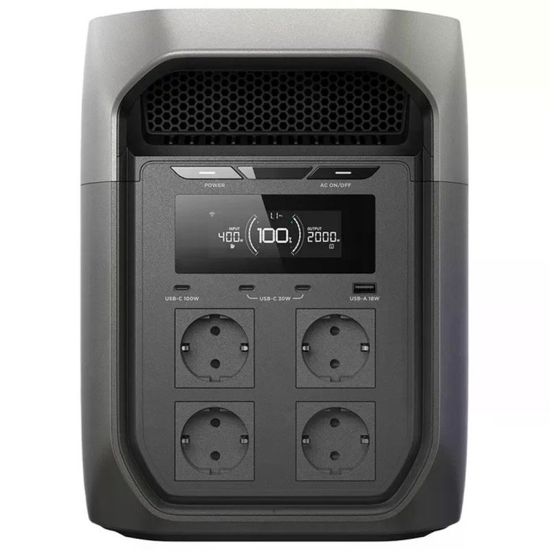 EcoFlow DELTA 3 Max Power Station 2048 Wh, 2400 W LiFePO4