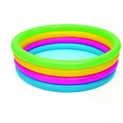 Bestway 51117 Piscina Gonfiabile Tonda Arcobaleno 157 x 46 cm
