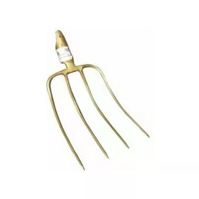 IL CAMPO Forca da Fieno a 4 Denti in Acciaio Oro IL CAMPO Forca da Fieno a 4 Denti in Acciaio Oro