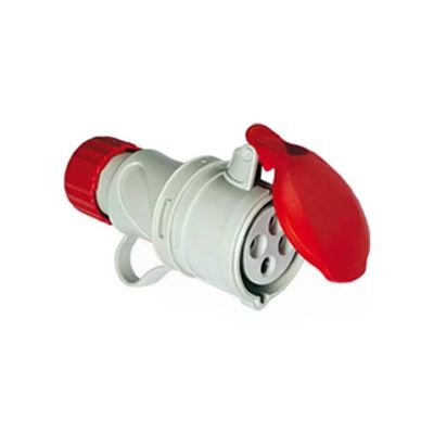 FANTON 71144 Presa CEE rossa 3P+T 16A a testa svasata FANTON 71144 Presa CEE rossa 3P+T 16A a testa svasata