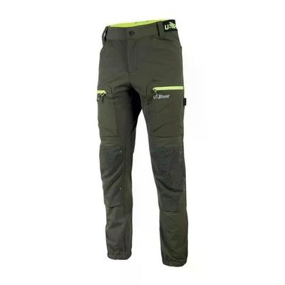 U-Power Horizon WFU267DG – Pantalone da lavoro uomo, Dark Green, XL