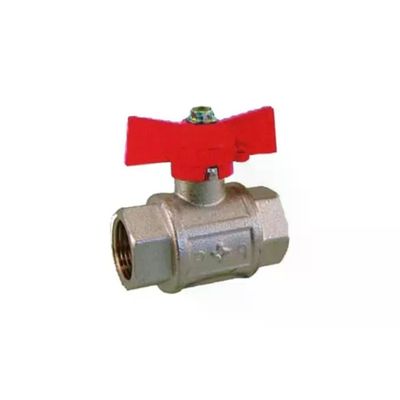Rastelli Pro – Valvola a sfera FF 3/4″ con maniglia a farfalla