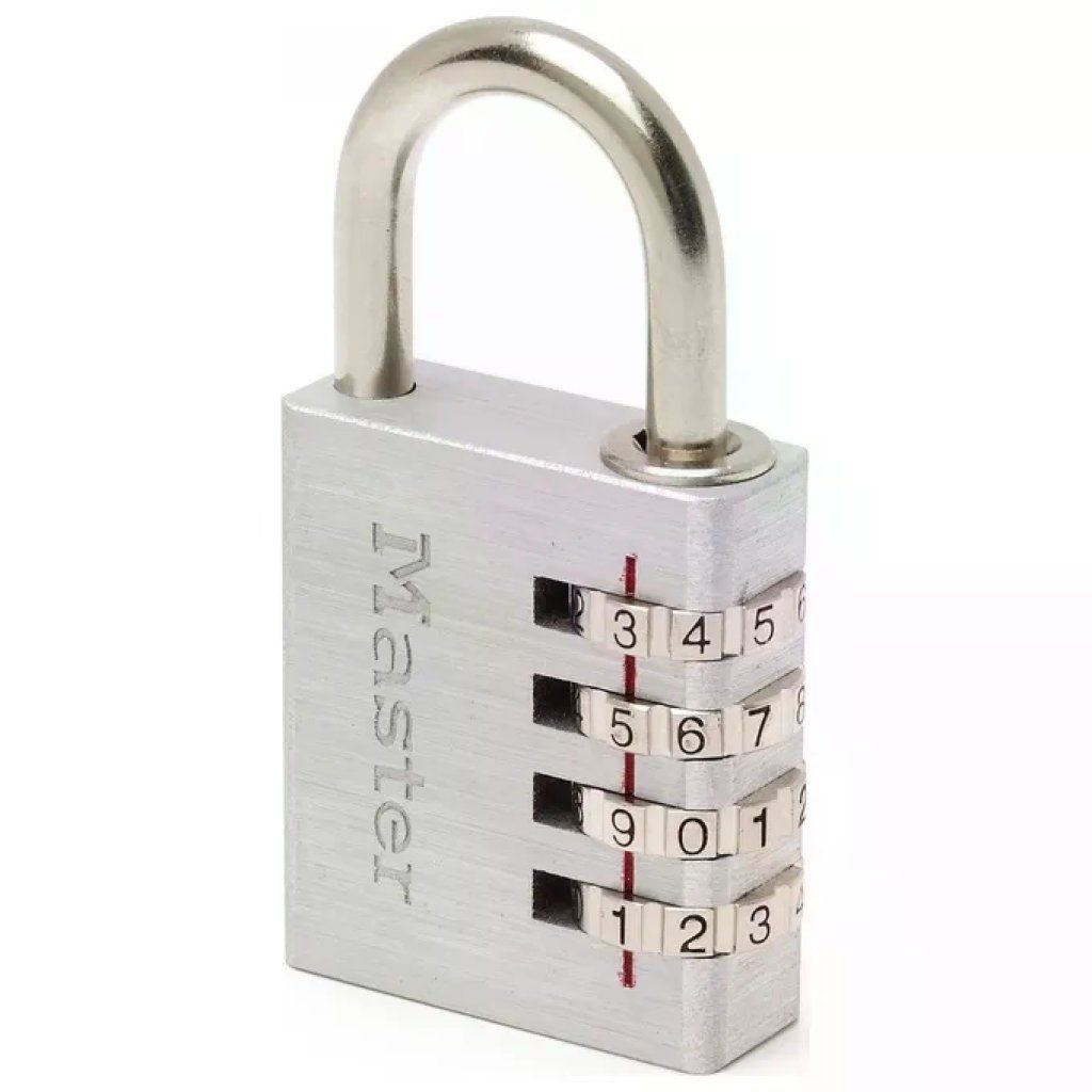MASTERLOCK Master Lock 7640EURD Lucchetto a Combinazione 4 Cifre, 40 mm