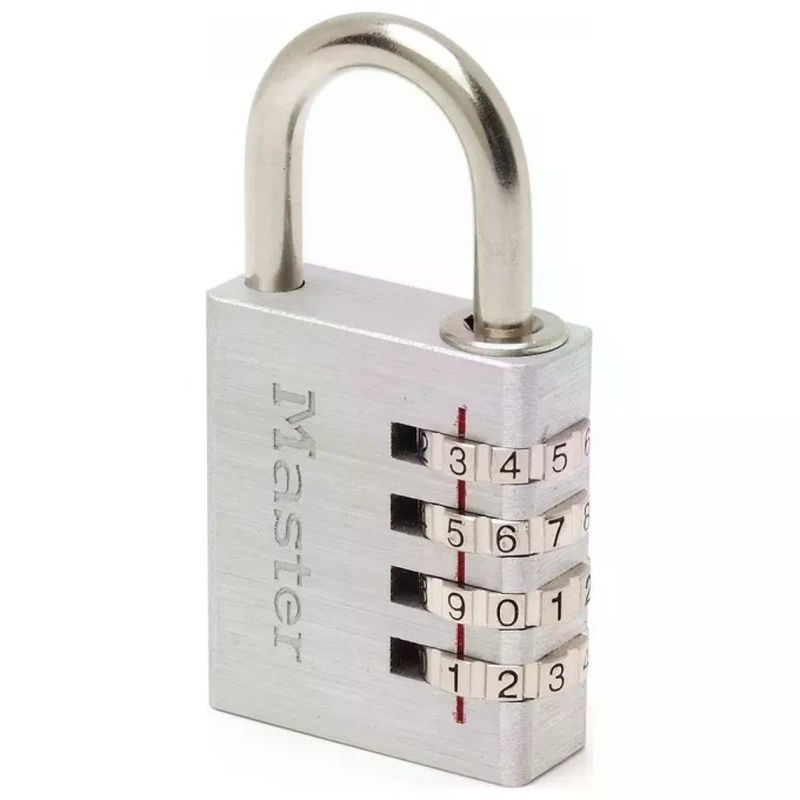 MASTERLOCK Master Lock 7640EURD Lucchetto a Combinazione 4 Cifre, 40 mm