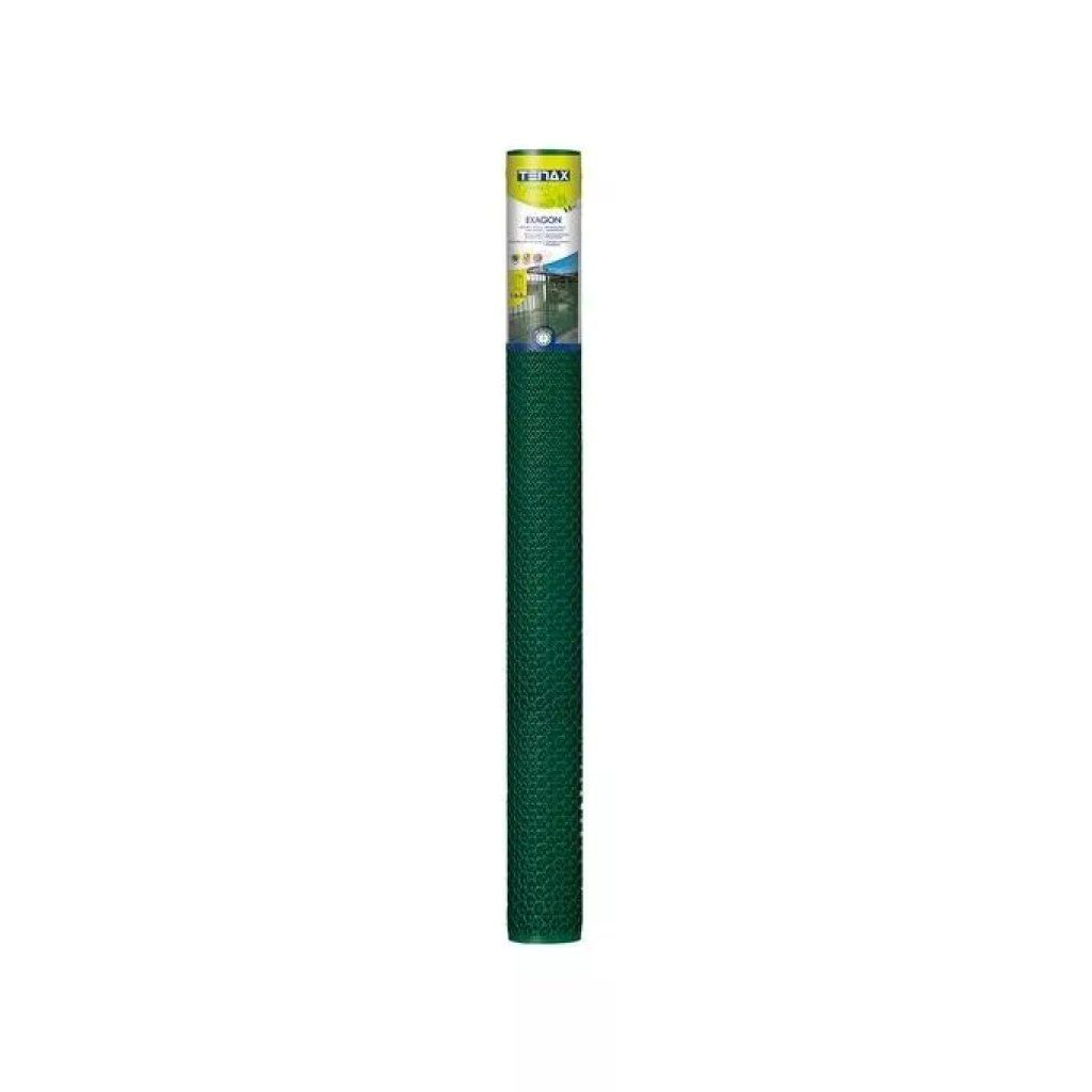 TENAX Exagon Rete Protettiva in HDPE Verde 1 × 5 m