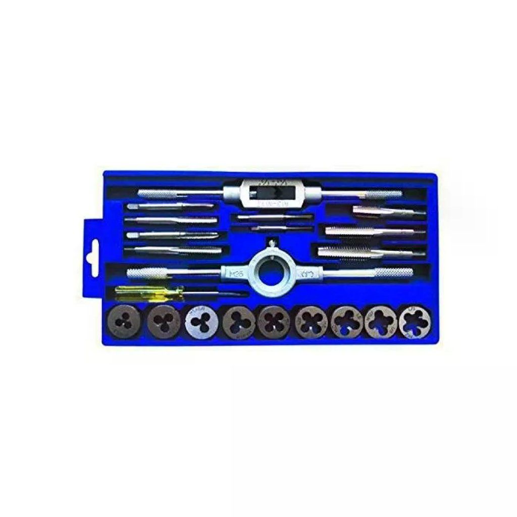 VIGOR-BLINKY Set 21 Pezzi Maschi e Filiere Metrici VIGOR-BLINKY