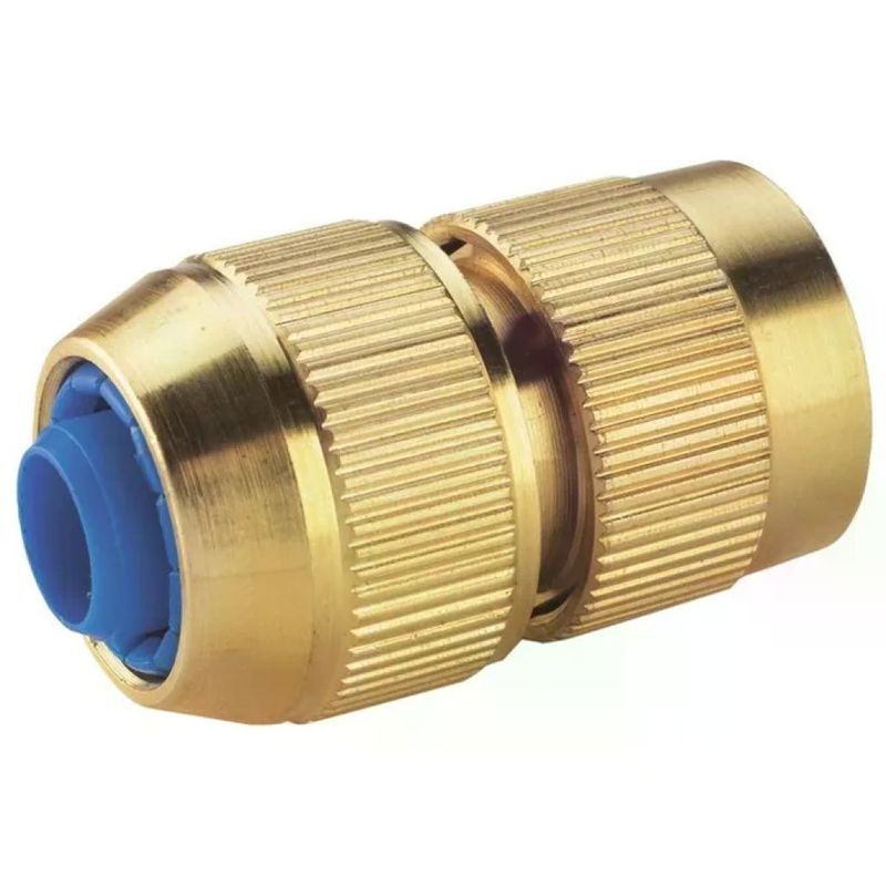 Aquajet Colortap 330L Raccordo Automatico in Ottone per Tubi da Giardino 12-15 mm
