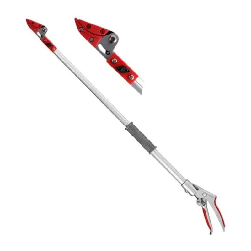 Ausonia 35082 Forbice ad asta per raccolta frutta, 100 cm