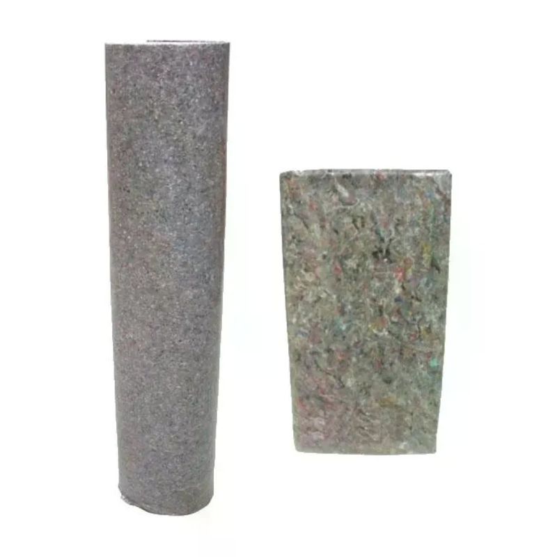 Feudo Panno Protettivo in Feltro con Film in Polietilene, 50 m x 100 cm, 220 g/m², Nero