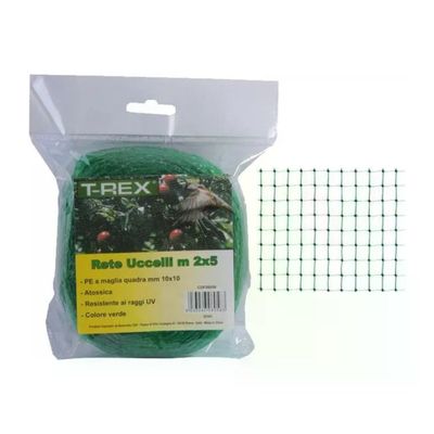 T-REX Rete antiuccelli verde 2 x 5 m, maglia 10 x 10 mm T-REX Rete antiuccelli verde 2 x 5 m, maglia 10 x 10 mm