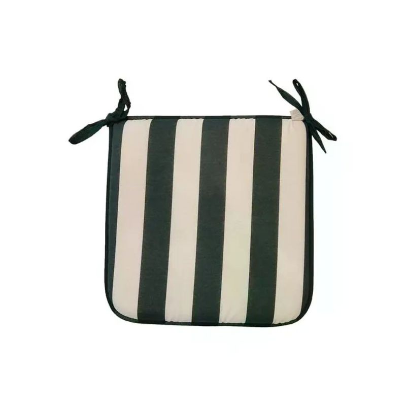 OLIBO Cuscino da Seduta Bianco e Verde