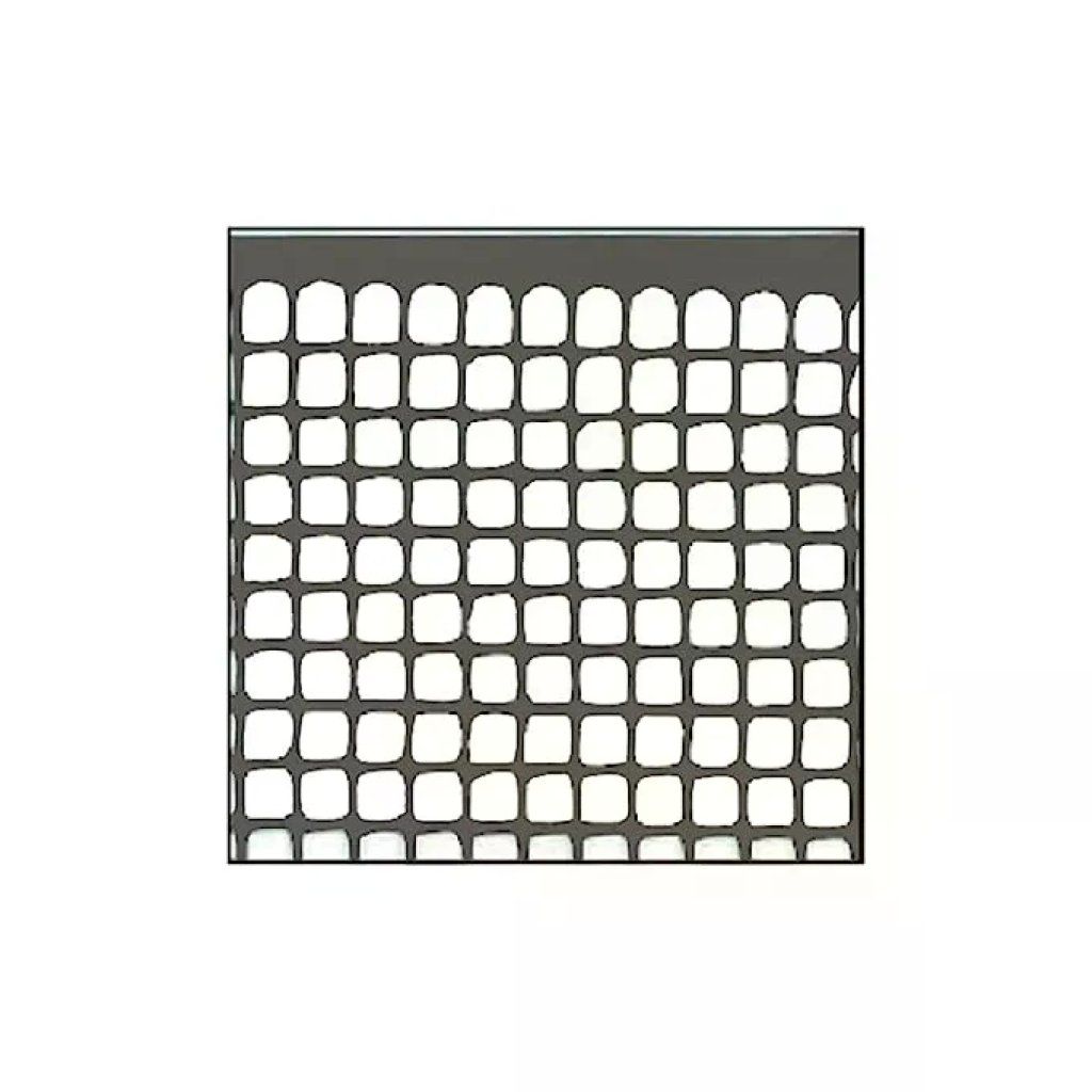 VIGOR Rete in Plastica Grigia a Maglia Quadra 10 x 10 cm, 10 x 1 m VIGOR Rete in Plastica Grigia a Maglia Quadra 10 x 10 cm, 10 x 1 m