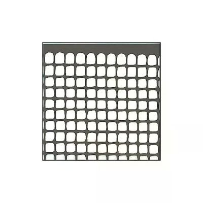 VIGOR Rete in Plastica Grigia a Maglia Quadra 10 x 10 cm, 10 x 1 m