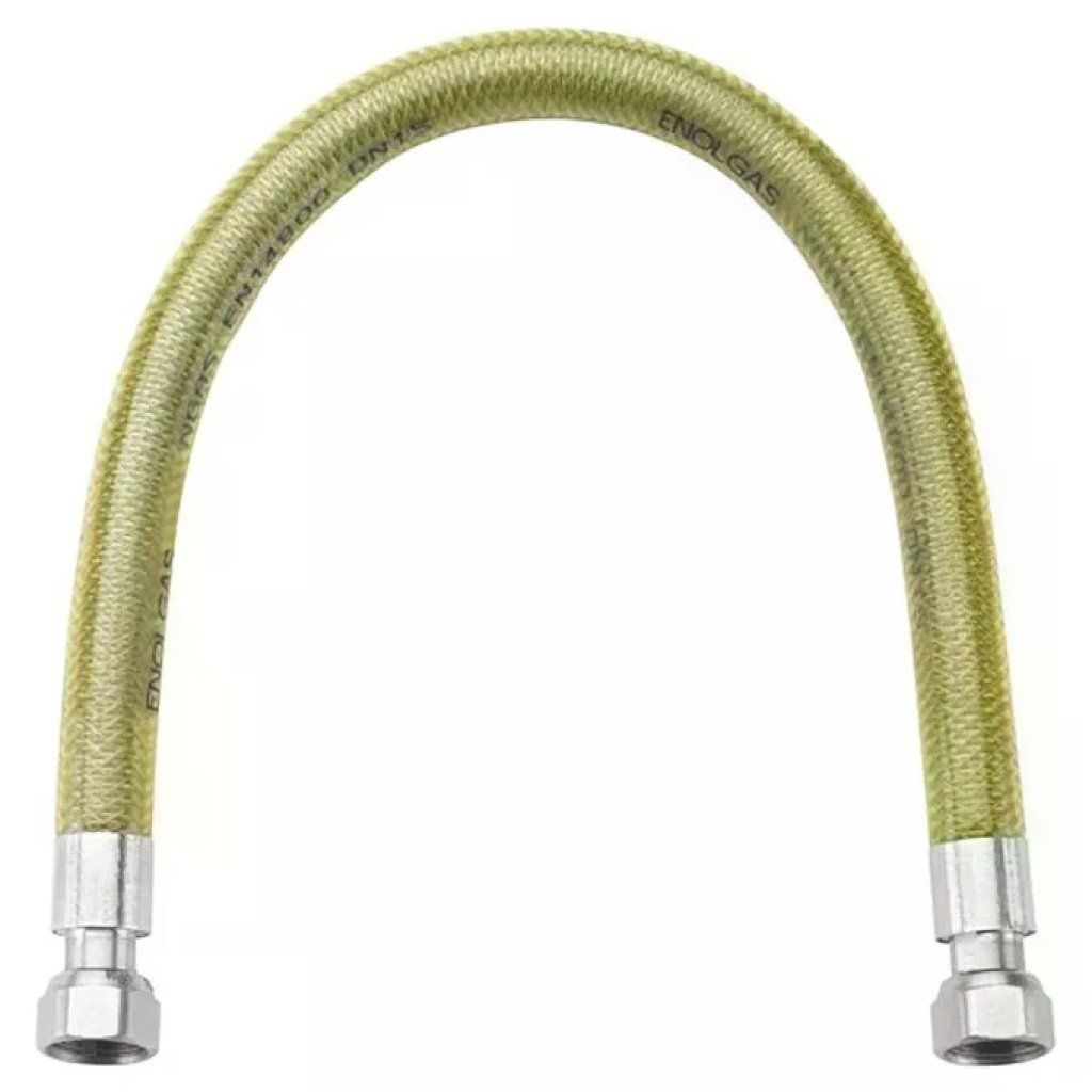 ENOLGAS Tubo flessibile gas inox ENOLGAS F/F, 150 cm