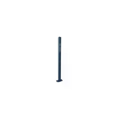 Vigor Paletto per recinzione 50x50 mm con piastra, H 200 cm, antracite