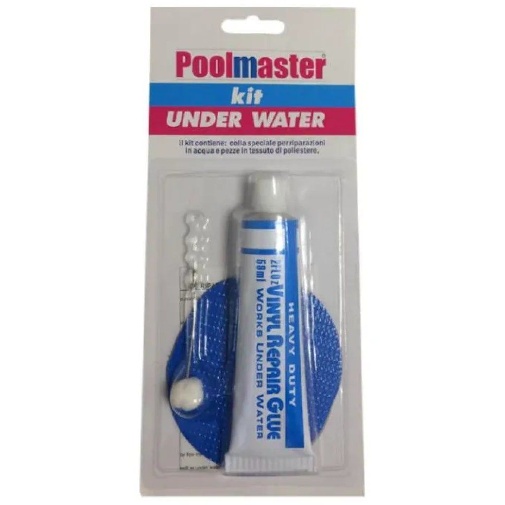 POOLMASTER Kit Riparazione Piscina POOLMASTER TP003 con Colla e Pezze