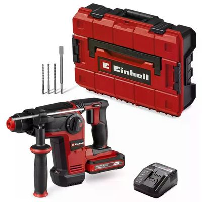 Einhell TP-HD 18/28 Li BL+4 Martello Tassellatore Brushless 18 V con Batteria 3 Ah e Caricabatterie