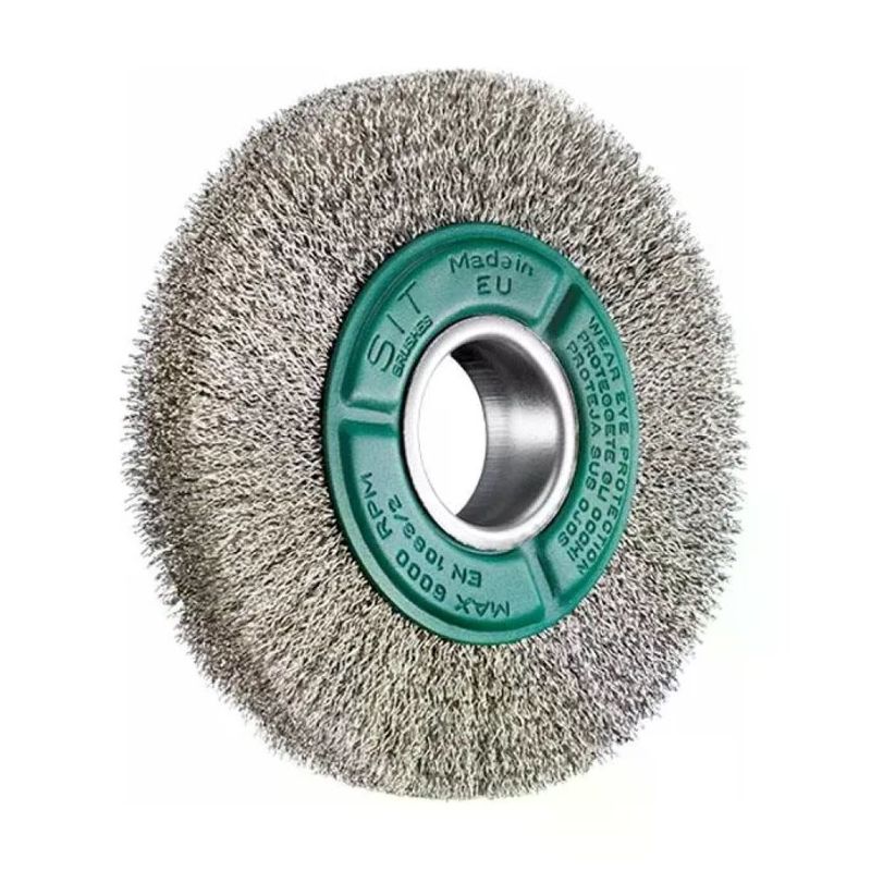 SIT 0920 Spazzola Circolare Inox Ondulata 150 mm